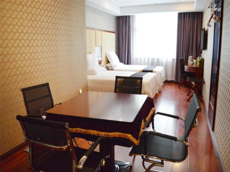 Greentree Inn Anhui Fuyang Yijing International North Door Busniess Hotel 외부 사진