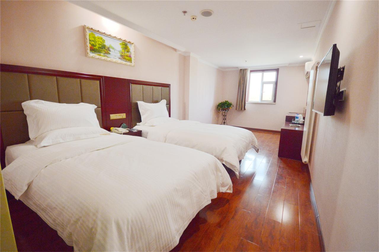 Greentree Inn Anhui Fuyang Yijing International North Door Busniess Hotel 외부 사진