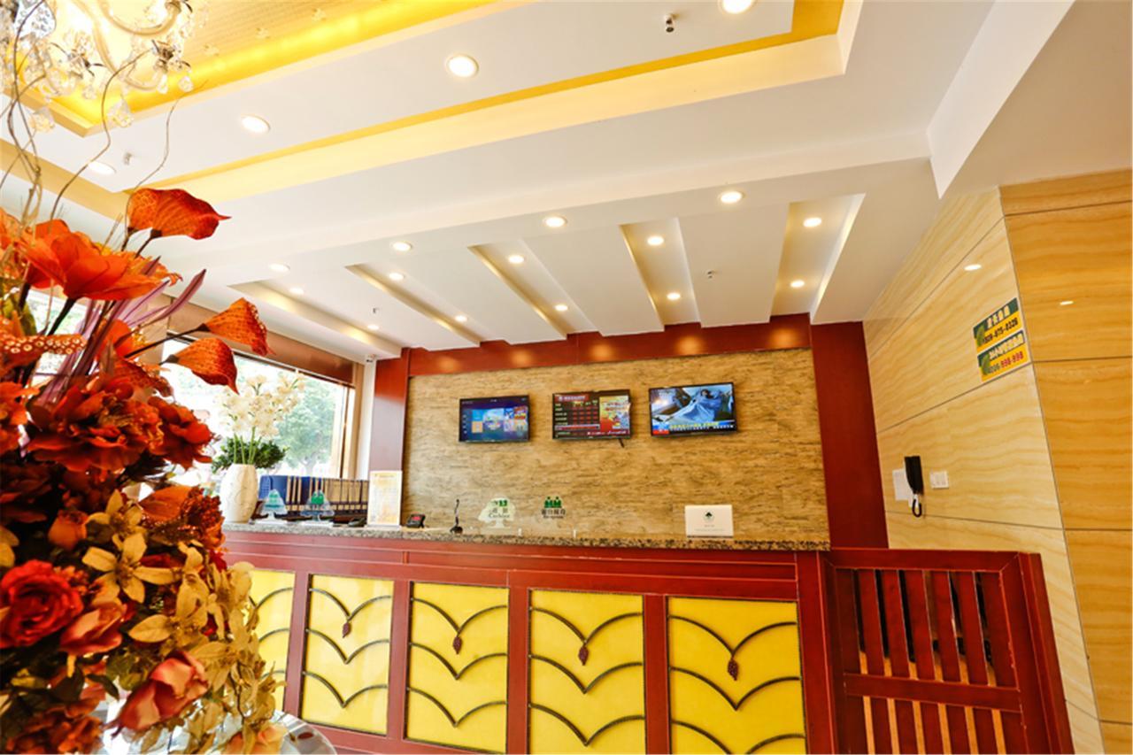 Greentree Inn Anhui Fuyang Yijing International North Door Busniess Hotel 외부 사진